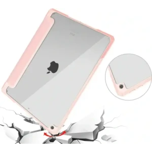Kup Bizon Case Tab Clear Matt Apple iPad 9 10.2 2021 / iPad 8 2020 / iPad 10.2 2019 roz deschis - BIZ3409 - {ean13} - Sklep Home Screen