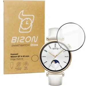Kup Bizon Glass Watch Edge Hybrid Huawei Watch GT 4 41 mm fekete - BIZ3410 - {ean13} - Sklep Home Screen