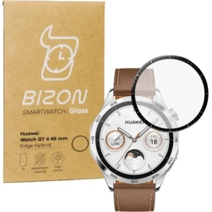 Kup Bizon Glass Watch Edge Hybrid Huawei Uhr GT 4 46 mm schwarz - BIZ3411 - {ean13} - Sklep Home Screen