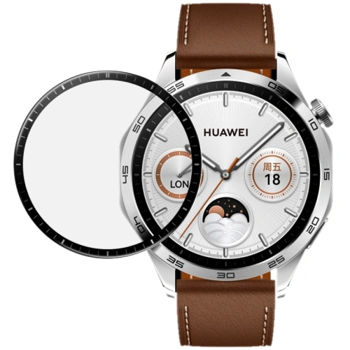Kup Bizon Glass Watch Edge Hybrid Huawei Uhr GT 4 46 mm schwarz - BIZ3411 - {ean13} - Sklep Home Screen