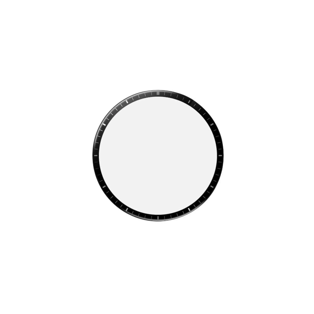 Szkło hybrydowe Bizon Glass Watch Edge Hybrid do Huawei Watch GT 4 46 mm czarne