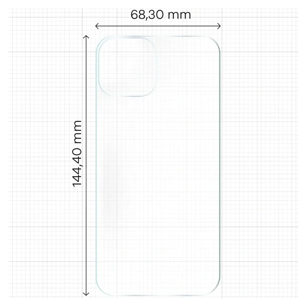 Folia hydrożelowa na tył Bizon Glass Hydrogel Back Apple iPhone 15 [2 PACK]