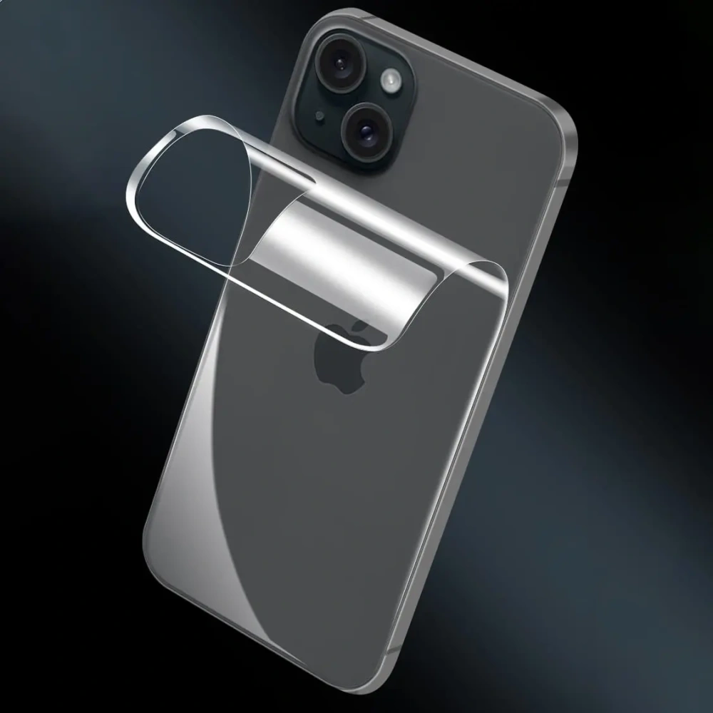 Folia hydrożelowa na tył Bizon Glass Hydrogel Back Apple iPhone 15 Plus [2 PACK]