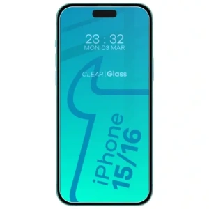 Buy Bizon Glass Clear 2 Apple iPhone 15 / 15 Pro / 16 - BIZ3418 - {ean13} - Home Screen Store Europe