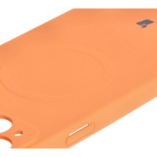Kup Etui silikonové s magnetickým kroužkem Bizon Case Silicone Magnetic pro Apple iPhone 15 Plus mrkvové - BIZ3423 - {ean13} - Sklep Home Screen