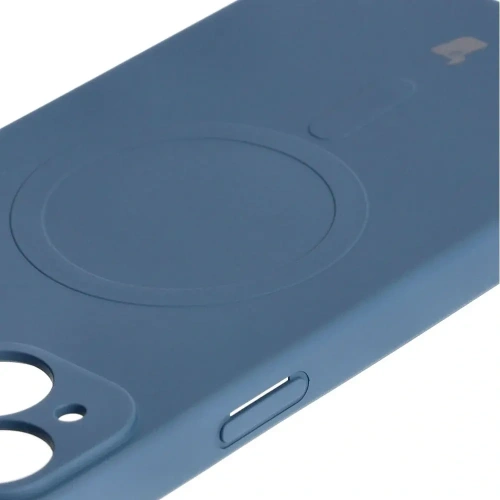 Kup Bizon Case Silicone Magnetic Apple iPhone 15 Plus sötétkék - BIZ3424 - {ean13} - Sklep Home Screen