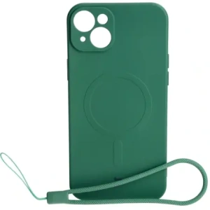 Kup Bizon Case Silikon Magnetic Apple iPhone 15 Plus dunkelgrün - BIZ3425 - {ean13} - Sklep Home Screen