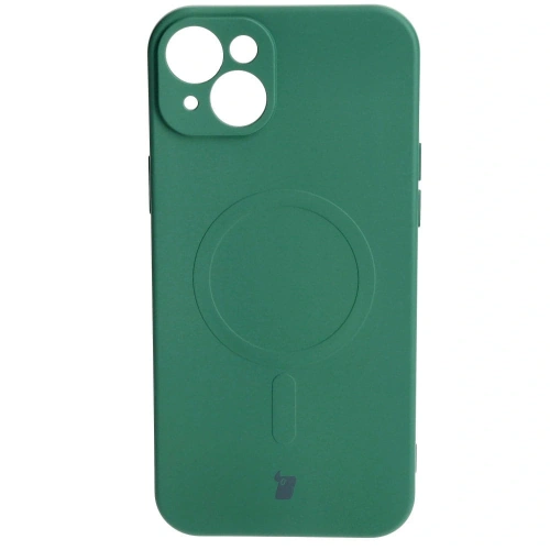 Kup Bizon Case Szilikon Magnetic Apple iPhone 15 Plus sötét zöld - BIZ3425 - {ean13} - Sklep Home Screen