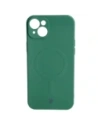 Kup Etui silikonové s magnetickým kroužkem Bizon Case Silicone Magnetic pro Apple iPhone 15 Plus tmavě zelené - BIZ3425 - {ean13} - Sklep Home Screen