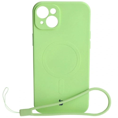 Kup Bizon Case Silikon Magnetic Apple iPhone 15 Plus hellgrün - BIZ3426 - {ean13} - Sklep Home Screen