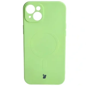 Kup Bizon Case Silikon Magnetic Apple iPhone 15 Plus hellgrün - BIZ3426 - {ean13} - Sklep Home Screen