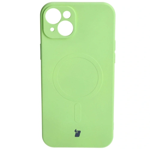 Kup Bizon Case Silikon Magnetic Apple iPhone 15 Plus hellgrün - BIZ3426 - {ean13} - Sklep Home Screen