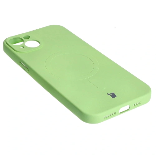 Kup Bizon Case Silikon Magnetic Apple iPhone 15 Plus hellgrün - BIZ3426 - {ean13} - Sklep Home Screen