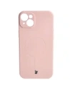 Kup Etui silikonové s magnetickým kroužkem Bizon Case Silicone Magnetic pro Apple iPhone 15 Plus světle růžové - BIZ3427 - {ean13} - Sklep Home Screen