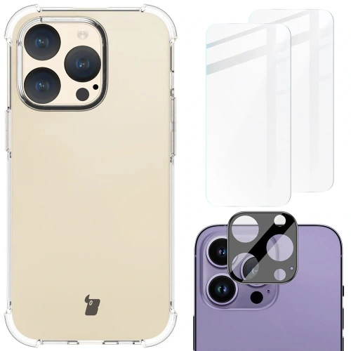 Buy Bizon Case Clear Pack Apple iPhone 15 Pro clear - BIZ3428 - {ean13} - Home Screen Store Europe