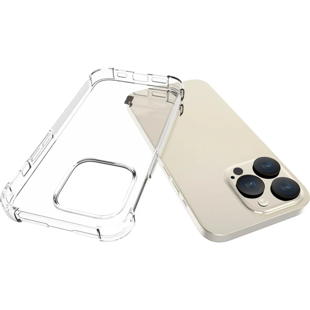 Etui Bizon Case Clear Pack do Apple iPhone 15 Pro przezroczyste