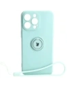 Buy Bizon Case Silicone Ring Sq Apple iPhone 15 Pro Max turquoise - BIZ3430 - {ean13} - Home Screen Store Europe