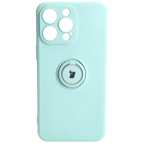 Buy Bizon Case Silicone Ring Sq Apple iPhone 15 Pro Max turquoise - BIZ3430 - {ean13} - Home Screen Store Europe