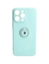 Buy Bizon Case Silicone Ring Sq Apple iPhone 15 Pro Max turquoise - BIZ3430 - {ean13} - Home Screen Store Europe