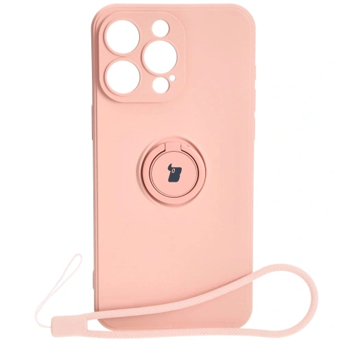 Kup Bizon Case Szilikon Gyűrű Sq Apple iPhone 15 Pro Max világos rózsaszín - BIZ3432 - {ean13} - Sklep Home Screen