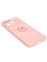 Kup Etui Bizon Case Silicone Ring Sq do Apple iPhone 15 Pro Max jasnoróżowe - BIZ3432 - {ean13} - Sklep Home Screen