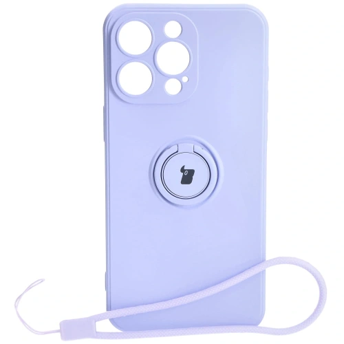 Kup Bizon Case Szilikon Gyűrű Sq Apple iPhone 15 Pro Max világoslila - BIZ3433 - {ean13} - Sklep Home Screen