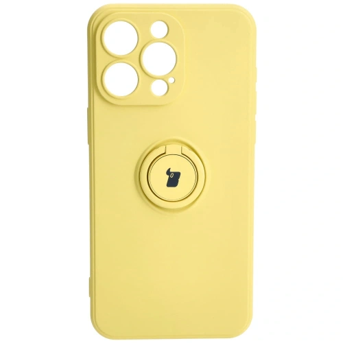 Kup Bizon Case Szilikon Gyűrű Sq Apple iPhone 15 Pro Max sárga - BIZ3436 - {ean13} - Sklep Home Screen
