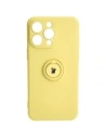Kup Etui Bizon Case Silicone Ring Sq do Apple iPhone 15 Pro Max żółte - BIZ3436 - {ean13} - Sklep Home Screen