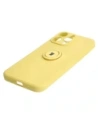 Kup Etui Bizon Case Silicone Ring Sq do Apple iPhone 15 Pro Max żółte - BIZ3436 - {ean13} - Sklep Home Screen
