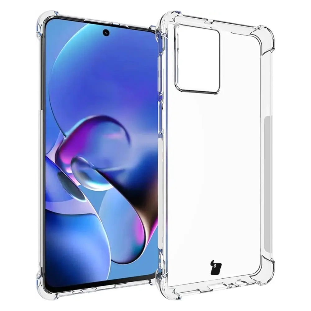 Elastyczne etui Bizon Case Salpa do Motorola Moto G54 5G przezroczyste