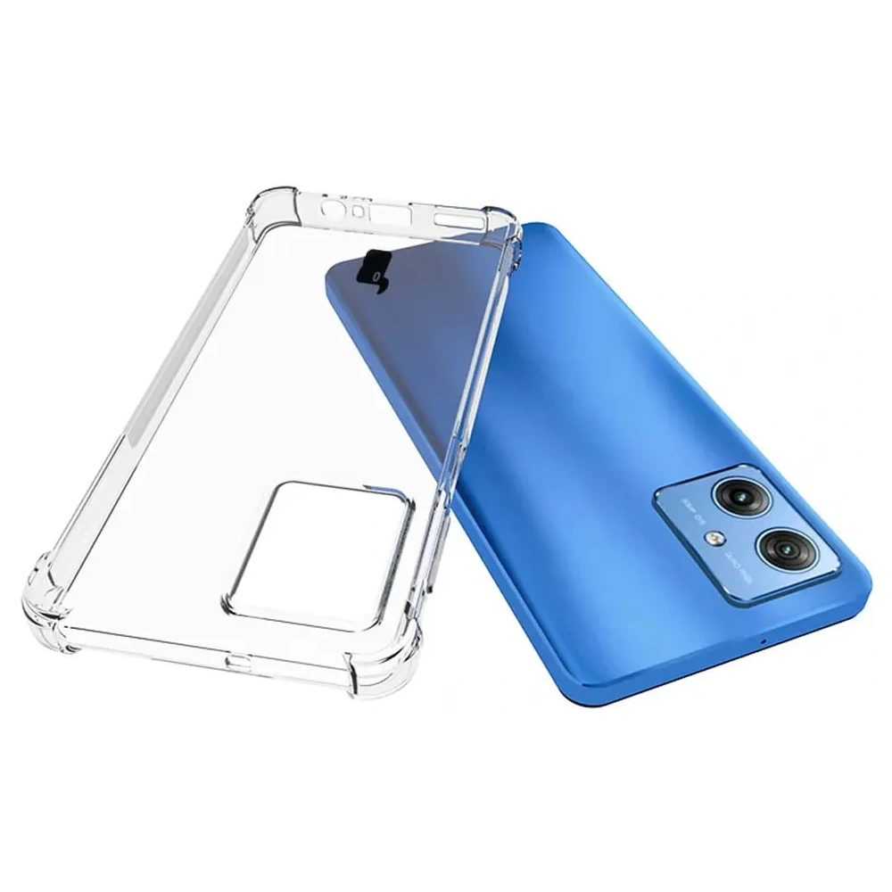 Elastyczne etui Bizon Case Salpa do Motorola Moto G54 5G przezroczyste