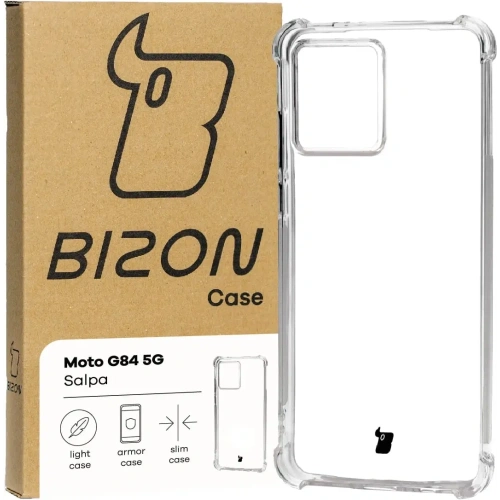 Kup Bizon Case Salpa Motorola Moto G84 5G clar - BIZ3442 - {ean13} - Sklep Home Screen
