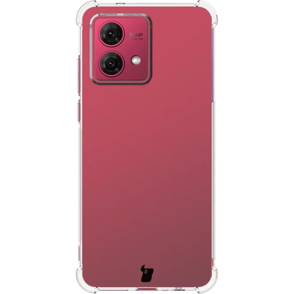 Elastyczne etui Bizon Case Salpa do Motorola Moto G84 5G przezroczyste