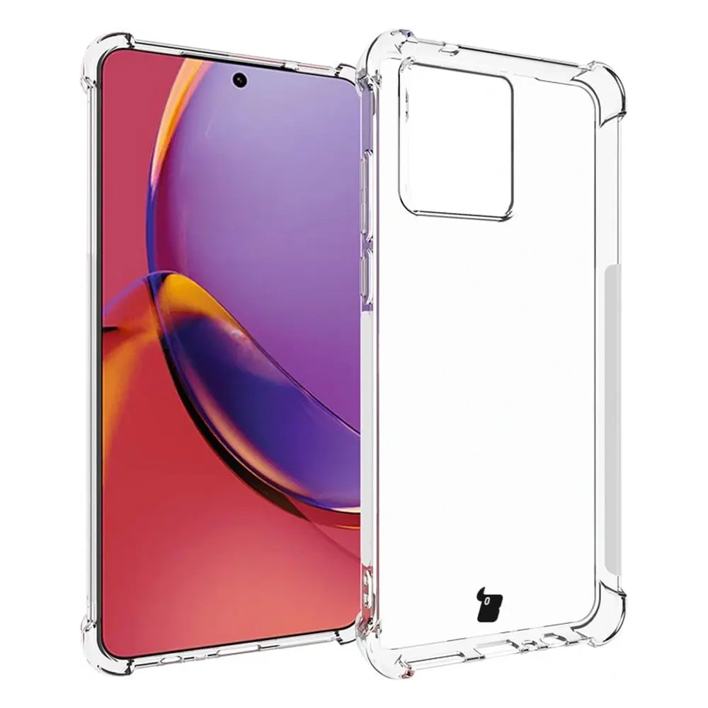 Elastyczne etui Bizon Case Salpa do Motorola Moto G84 5G przezroczyste