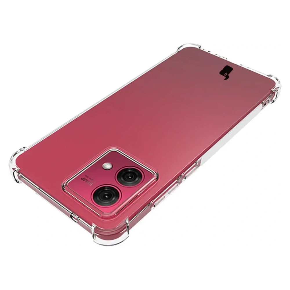 Elastyczne etui Bizon Case Salpa do Motorola Moto G84 5G przezroczyste