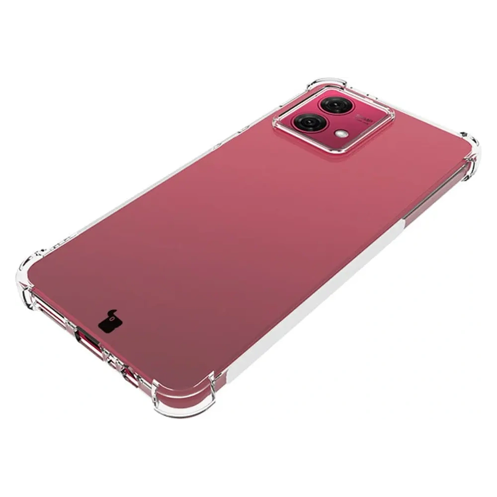 Elastyczne etui Bizon Case Salpa do Motorola Moto G84 5G przezroczyste