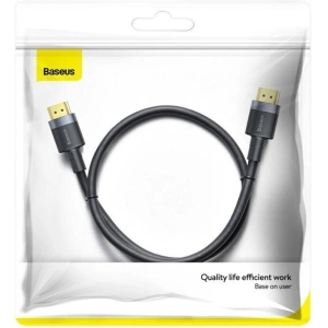 Kabel Baseus Cafule 4KHDMI do 4KHDMI 3m Czarny