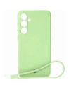 Bizon Case Silikon Samsung Galaxy S23 FE hellgrün