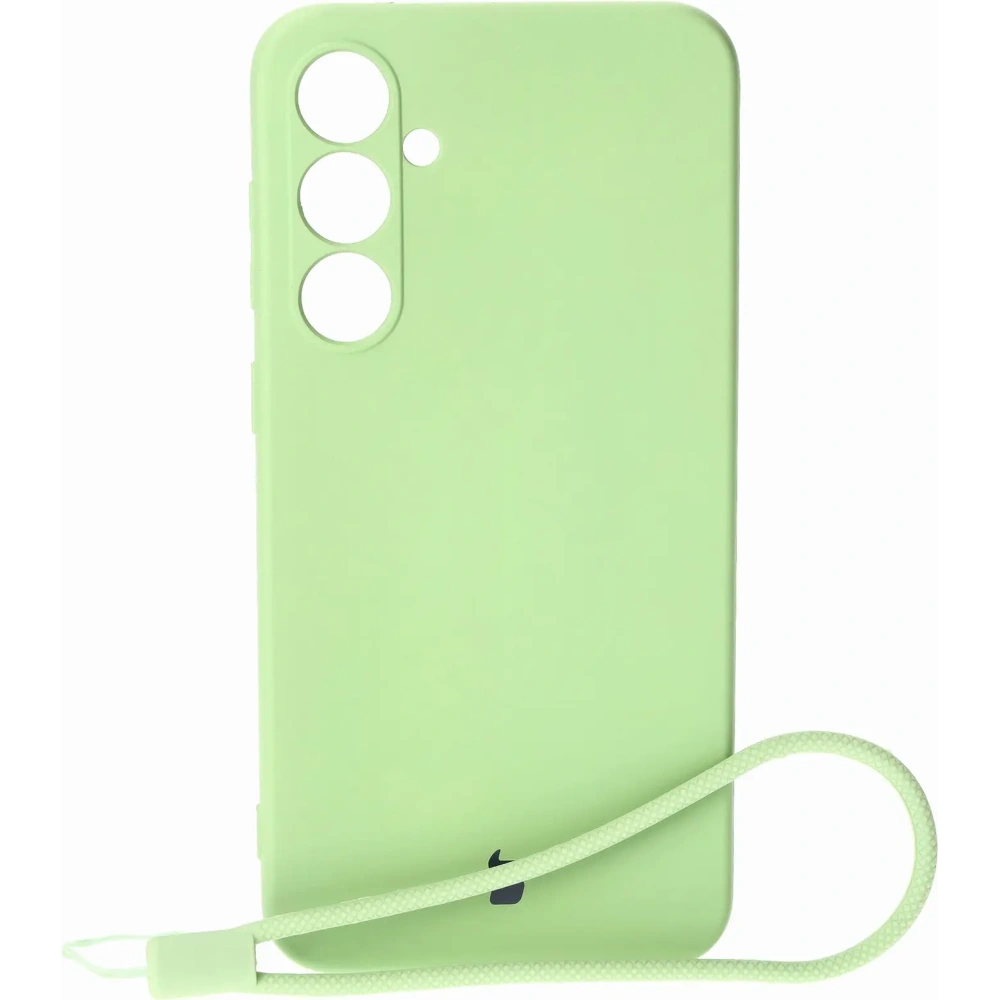 Etui Bizon Case Silicone do Samsung Galaxy S23 FE jasnozielone