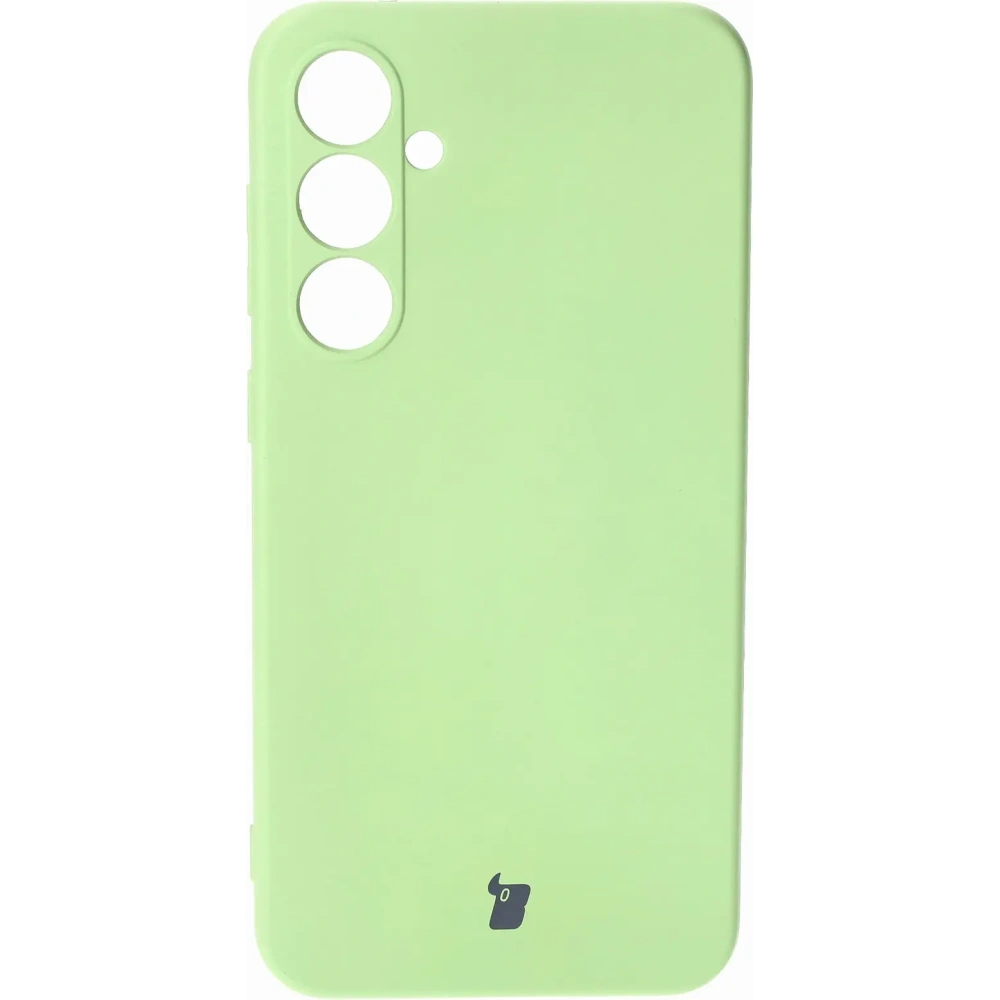 Etui Bizon Case Silicone do Samsung Galaxy S23 FE jasnozielone