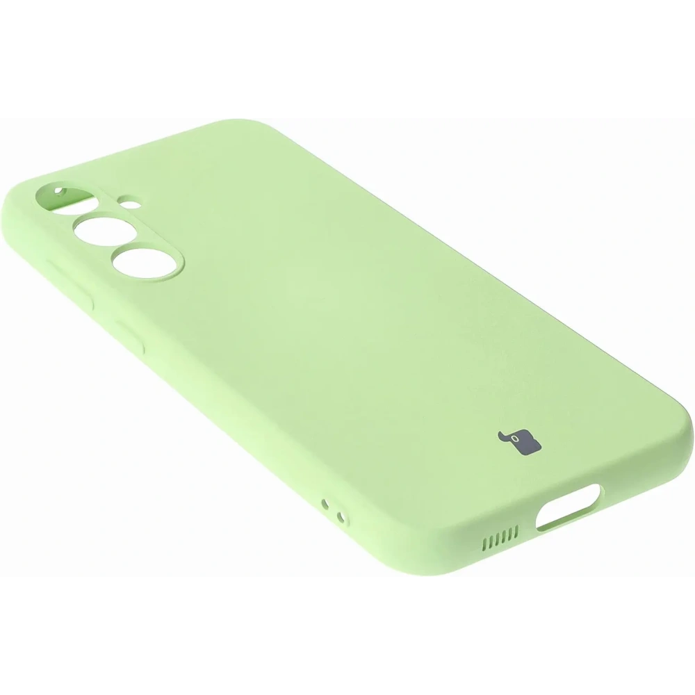 Etui Bizon Case Silicone do Samsung Galaxy S23 FE jasnozielone