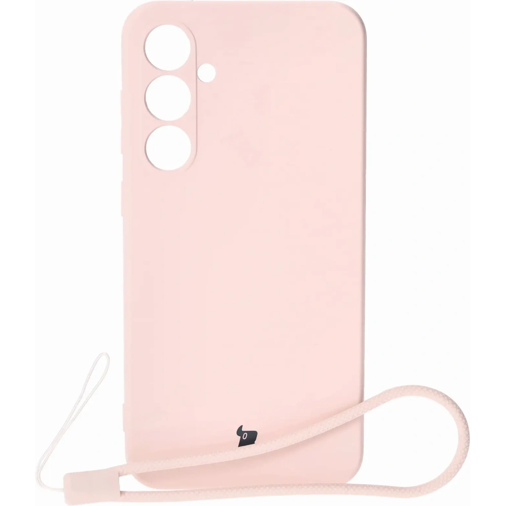 Etui Bizon Case Silicone do Samsung Galaxy S23 FE jasnoróżowe