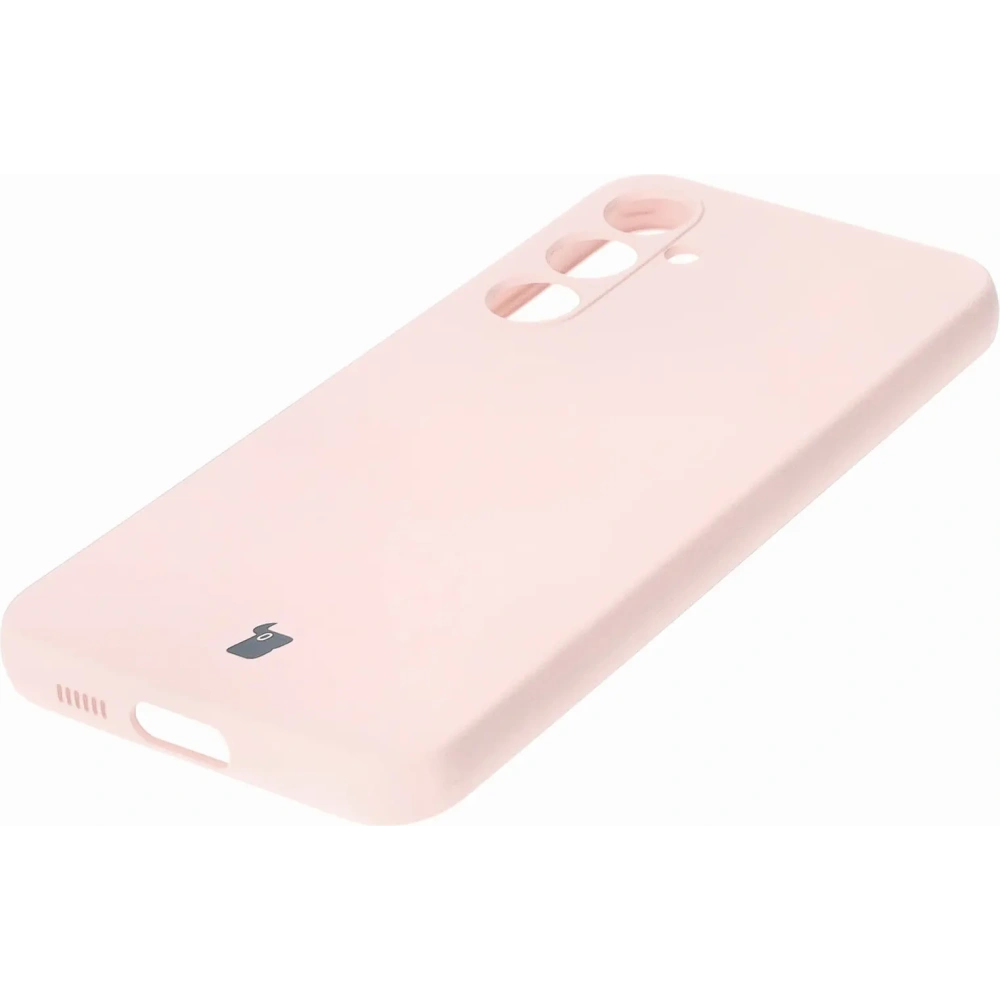 Etui Bizon Case Silicone do Samsung Galaxy S23 FE jasnoróżowe