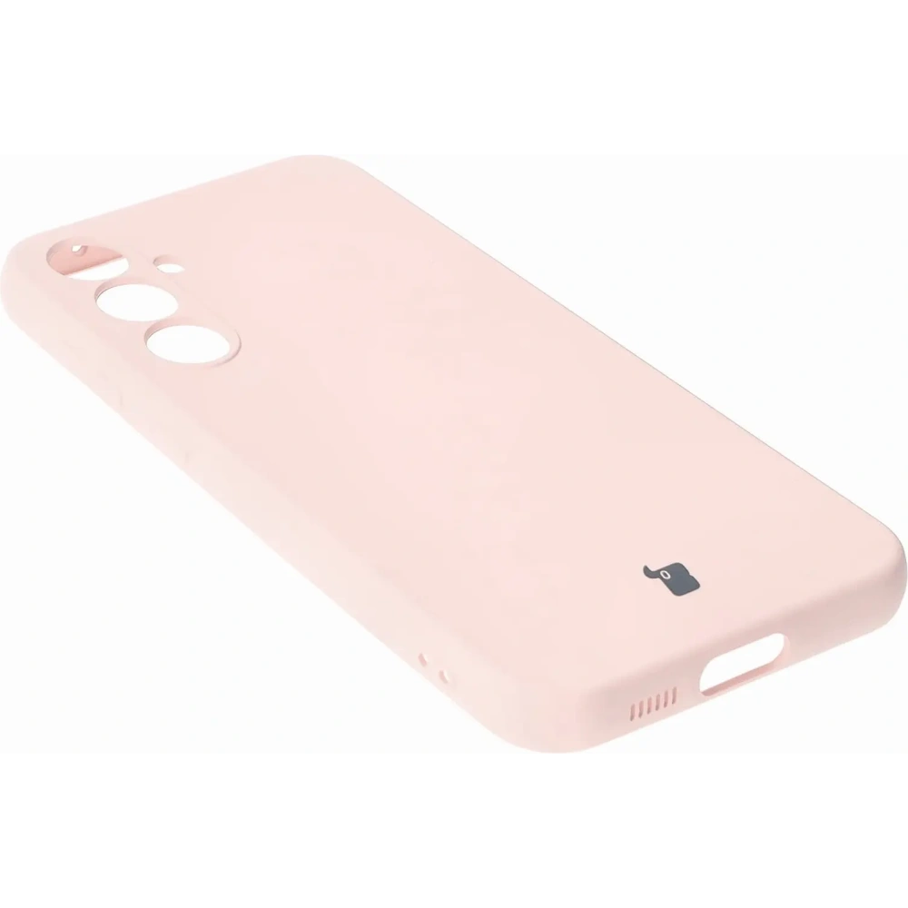 Etui Bizon Case Silicone do Samsung Galaxy S23 FE jasnoróżowe