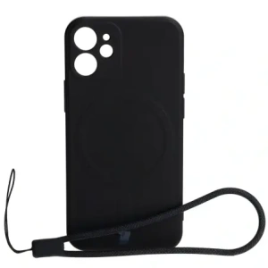 Kup Bizon Case Szilikon MagSafe Sq Apple iPhone 12 Mini fekete - BIZ3450 - {ean13} - Sklep Home Screen