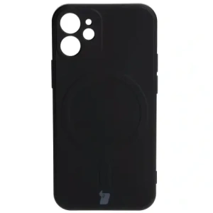 Kup Bizon Case Silikon MagSafe Sq Apple iPhone 12 Mini schwarz - BIZ3450 - {ean13} - Sklep Home Screen