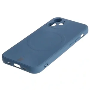 Kup Bizon Case Silikon MagSafe Sq Apple iPhone 12 Mini marineblau - BIZ3451 - {ean13} - Sklep Home Screen
