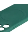 Kup Bizon Case Silicone MagSafe Sq Apple iPhone 12 Mini dunkelgrün - BIZ3452 - {ean13} - Sklep Home Screen