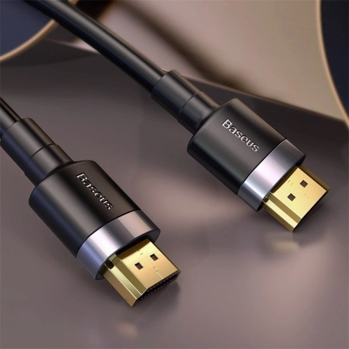 Kup Kabel Baseus Cafule 4KHDMI do 4KHDMI 5m Černý - BSU1408BLK - {ean13} - Sklep Home Screen