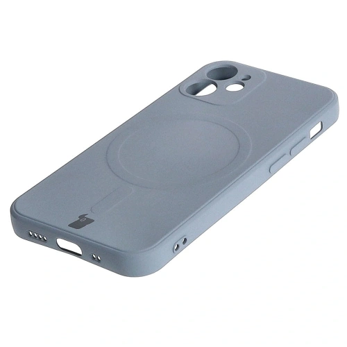 Kup Bizon Case Silikon MagSafe Sq Apple iPhone 12 Mini grau - BIZ3454 - {ean13} - Sklep Home Screen